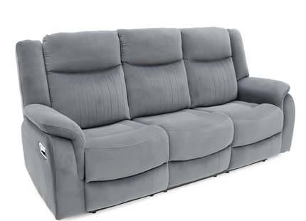 Torque - 3+2+1 Grey Reclining Suite