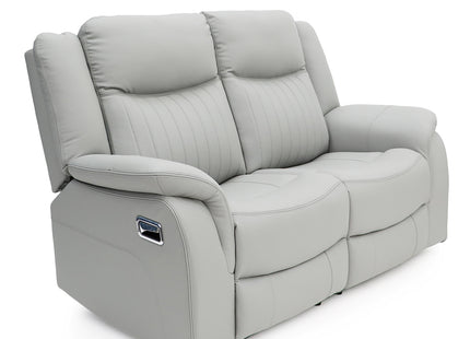 Torque 3+2+1 Light Grey Eco Leather Reclining Suite