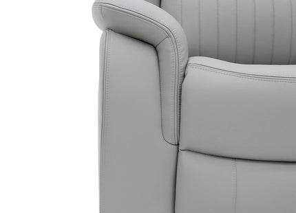 Torque 3+2+1 Light Grey Eco Leather Reclining Suite