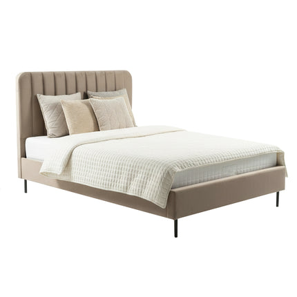 Velutto - Velvet Upholstered Divan Base | 4ft6 Double