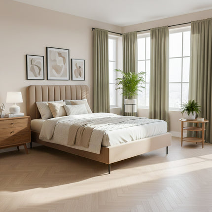 Velutto - Velvet Upholstered Divan Base | 4ft6 Double