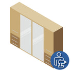 4 Door Wardrobe Assembly