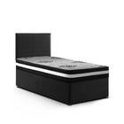 Ascot Grey - Single Divan Bed & Mattress (3ft)
