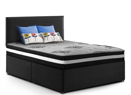 Ascot - Double Split Divan Bed & Mattress (4ft6)