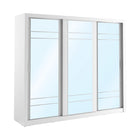 Boston 3DR Wardrobe White