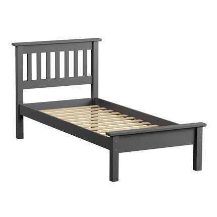 Cambridge - Charcoal Single Bed Frame (3ft)