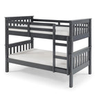Cambridge - Grey Single Bunk Bed & Mattresses