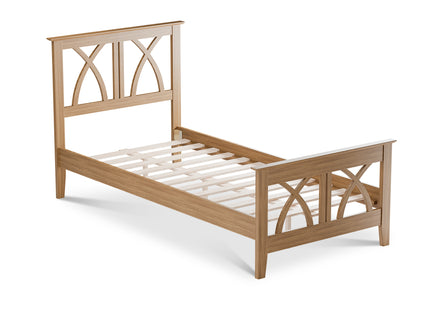 Chloe - Oak Single Bed Frame (3ft)