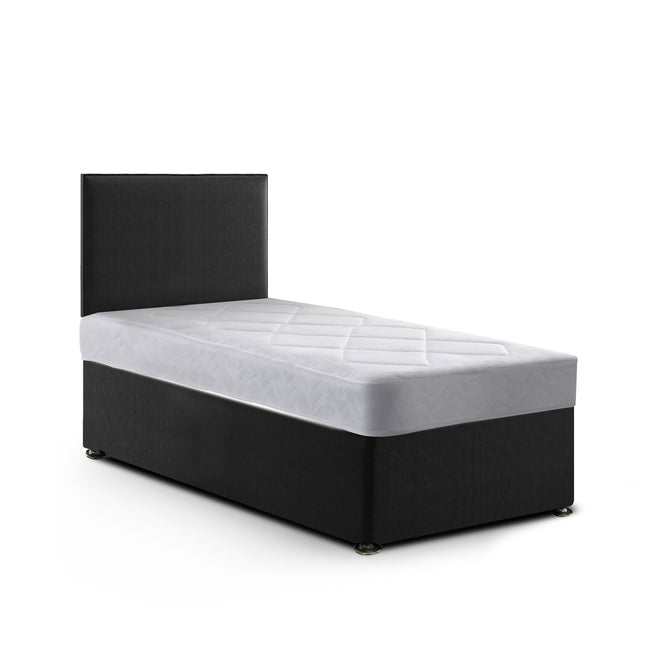Classic Touch - Single Divan Bed With Mattress (3ft)