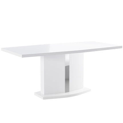 Detroit - White Modern High Gloss Dining Table