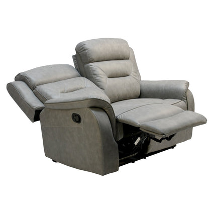 Georgia 3+2 Grey Reclining Suite