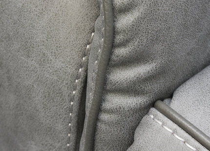 Georgia 3+2 Grey Reclining Suite