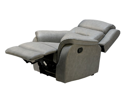 Georgia 3+2+1 Grey Reclining Suite