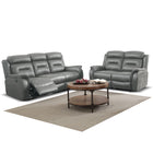 Georgia 3+2 Grey Reclining Suite