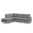 Halo - Grey Fabric Corner Sofa