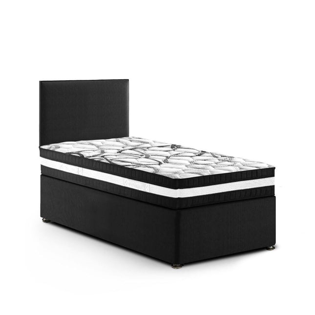 Minstrel - Single Divan Bed & Mattress (3ft)