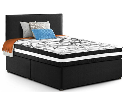 Minstrel - King Sized Split Divan Bed & Mattress (5ft)