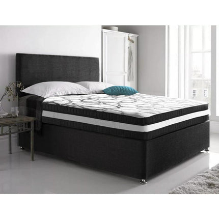Minstrel - King Sized Split Divan Bed & Mattress (5ft)