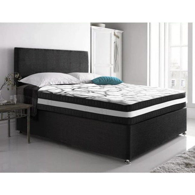 Minstrel - Small Double Split Divan Bed & Mattress (4ft)
