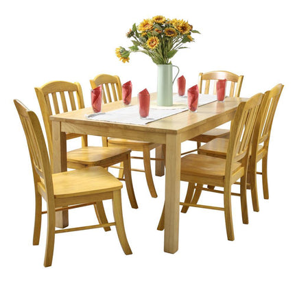 Nappa Oak Table & Antico Chairs