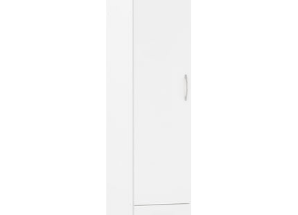 Nevada 1 Door Wardrobe White
