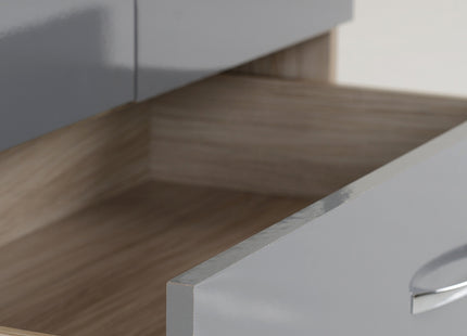 Nevada 2DR Wardrobe Grey