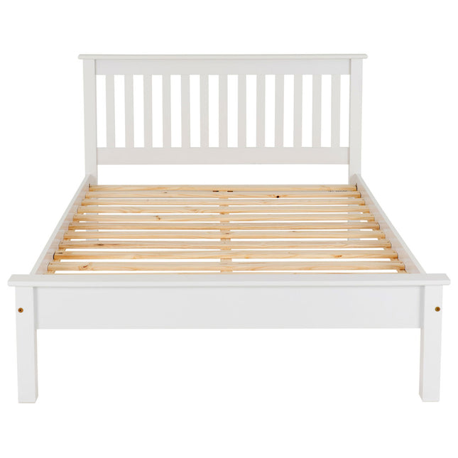 Oxford - White Double Bed Frame (4ft6)