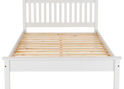 Oxford - White Small Double Bed Frame (4ft)
