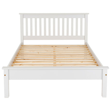 Oxford - White Small Double Bed Frame (4ft)