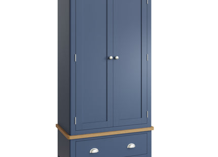 Simba 2 Door Gents Wardrobe Blue