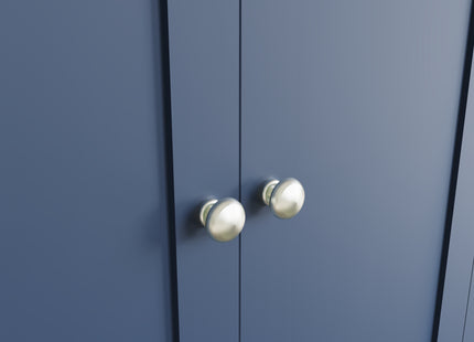 Simba 2 Door Gents Wardrobe Blue