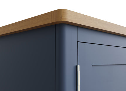Simba 2 Door Gents Wardrobe Blue