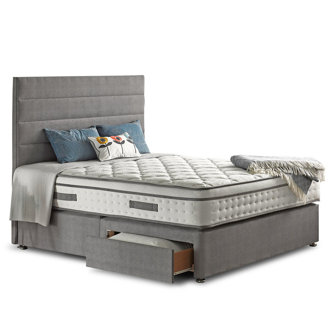 Respa Pocket 1400 - Double Split Divan Bed & Mattress (4ft6)