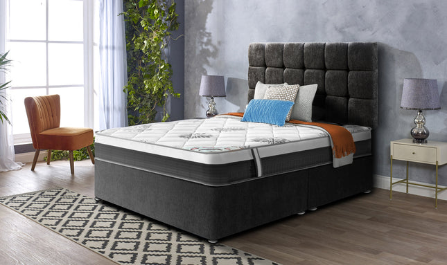 Rimini - Double Divan Bed & Mattress (4ft6)