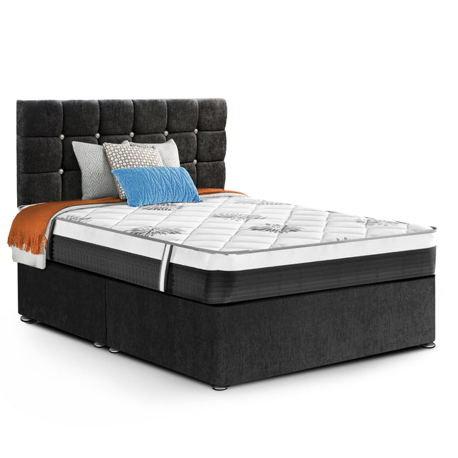 Rimini - Small Double Divan Bed & Mattress (4ft)