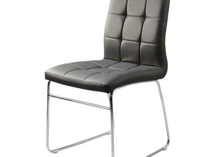 Sled Black Dining Chair