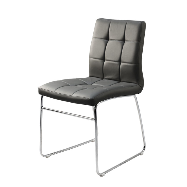 Sled Black Dining Chair
