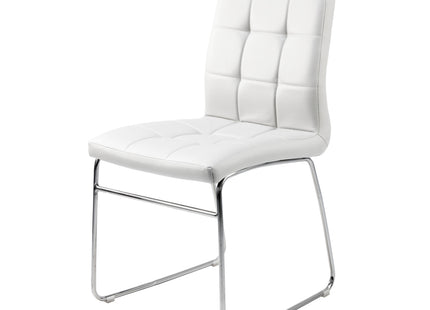 Sled White Dining Chair