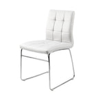 Sled White Dining Chair