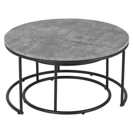 Sofia Round Coffee Table Set