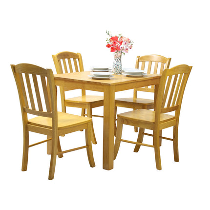 Valley Square Natural Table & Natural Antico Chairs