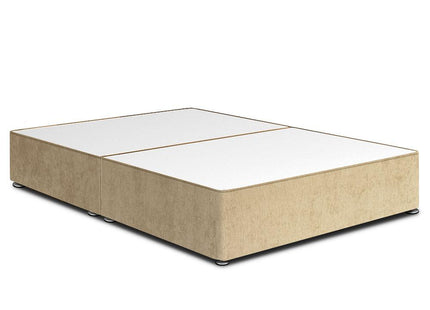 Chenille Double Split Divan Base (4ft6)
