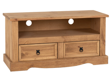 Corona Flat Screen TV Unit Pine