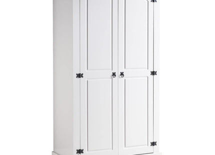 Corona 2DR Wardrobe White