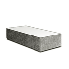 Crushed Velvet Single Divan Base (3ft)