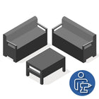Garden Set Assembly