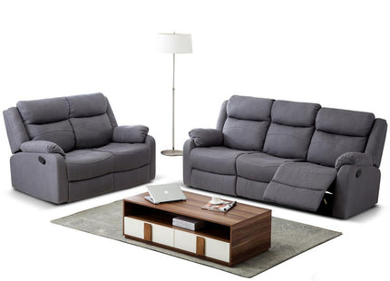 Jonas 3+2 Suite Light Grey