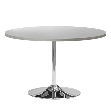 Jumbo Chrome Pod - High Gloss Grey Dining Table