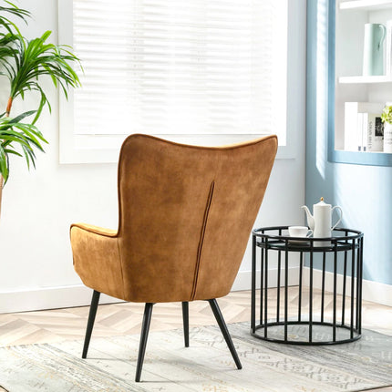Lynn -  Gold Accent Chair