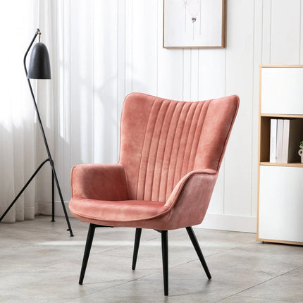 Lynn - Pale Pink Accent Chair